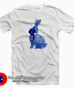 Rabbit Animal Galaxy T-Shirt Gift For Easter
