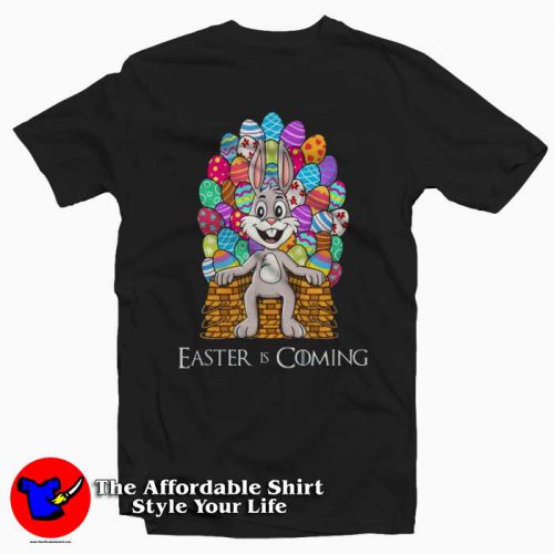 Rabbit Easter Basket Egg Throne Funny 500x500 Rabbit Easter Egg Throne Funny T Shirt For Gift Easter