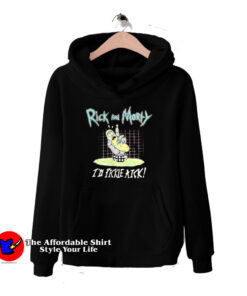 Rick And Morty Pickle Metal Hoodie
