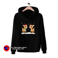 Rudolph And Clarice Shirt Christmas Hoodie