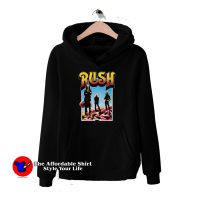 Rush Band Vintage Retro Hoodie