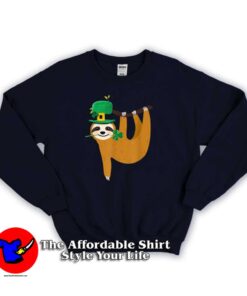 Sloth Leprechaun Sloth Lover Sweatshirt