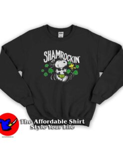 Snoopy Shamrockin Irish Sweatshirt