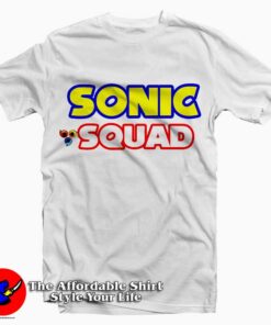 Sonic Squad Iron Birthday Tee Shirt