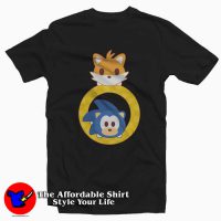 Sonic and Tails Funny Tee Shirt