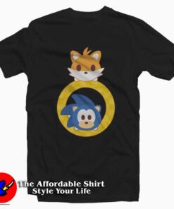 Sonic and Tails Funny Tee Shirt