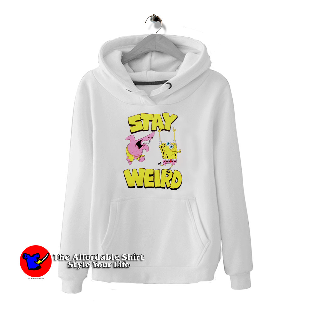 SpongeBob Stay Weird Ringer 510x510 image SpongeBob Stay Weird Ringer 510x510 SpongeBob Stay Weird Ringer Hoodie
