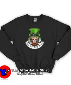 St Patrick Day Scary Sweatshirt
