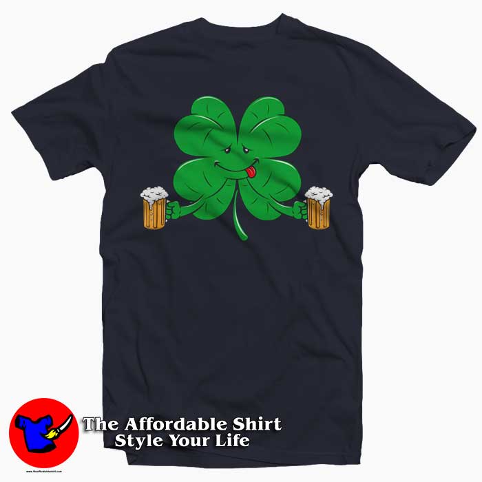 St Pattys Clover Beer T Shirt 510x510 image St Pattys Clover Beer T Shirt 510x510 St Patty Clover & Beer T Shirt