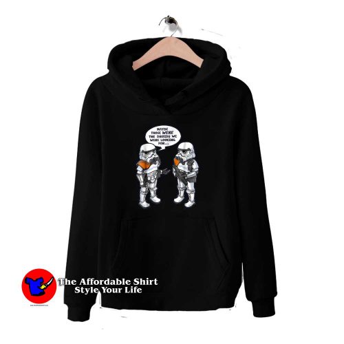 Star Wars Wrong Droids Funny 500x500 Star Wars Wrong Droids Graphic Hoodie