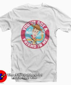 Toy Story Friend in Me Woody Circle Tee Shirt