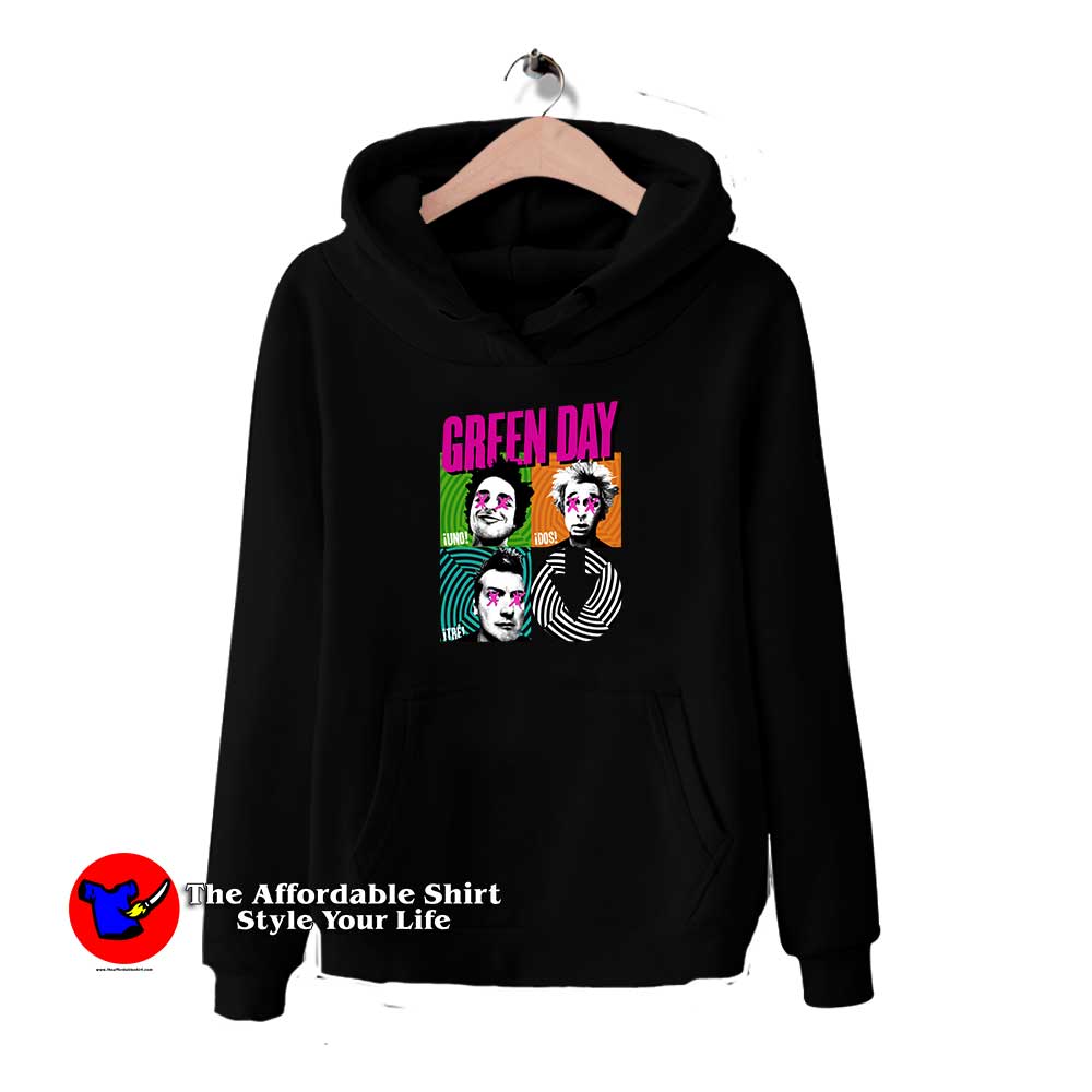 Get Order Uno Dos Tre Green Day Hoodie 