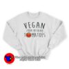 Vegan From My Head Tomatoes Unisex Sweatshirt