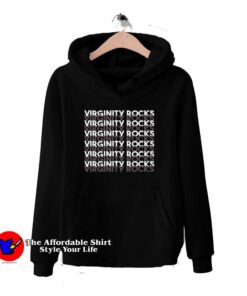 Virginity Rocks Vintage Hoodie