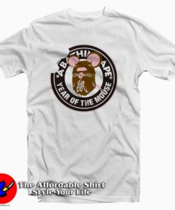 Year of the Mouse Bape Cheap T-Shirt