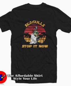 Yoda Seagull Stop It Now Shirt T-Shirt Cheap