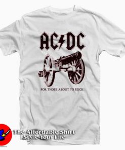 ACDC For Those About To Rock T Shirt