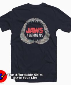 BAPE Jaws Cheap T-Shirt