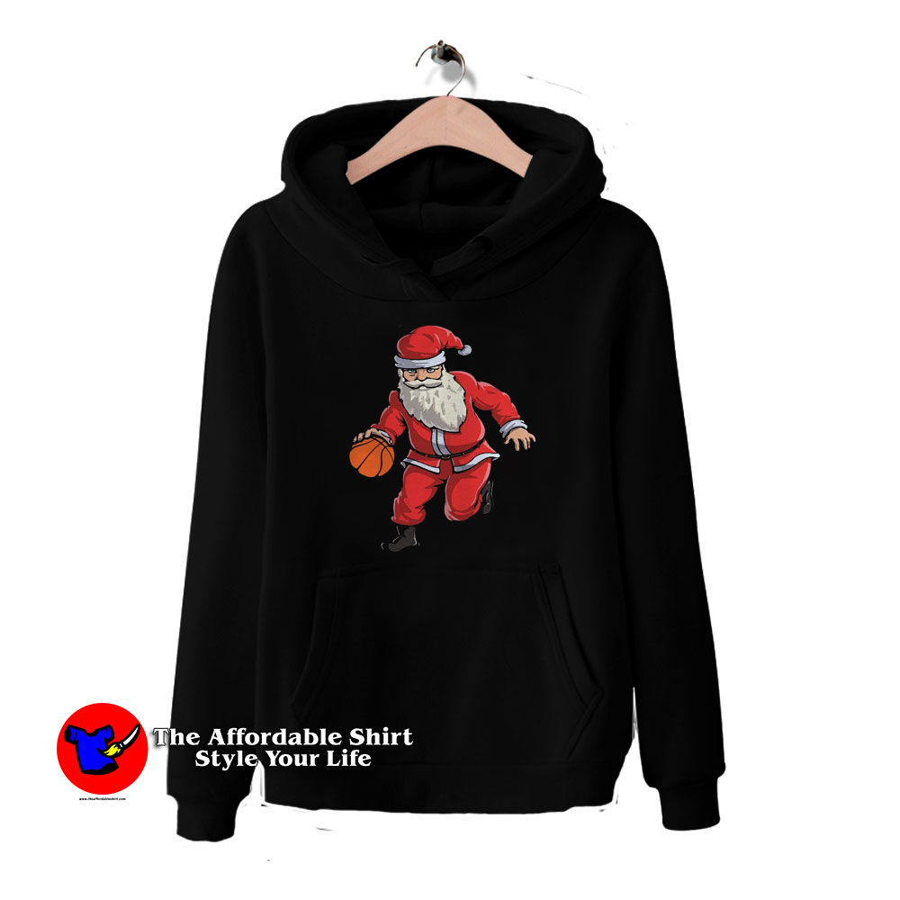 Basketball Santa Funny Christmas 510x510 image Basketball Santa Funny Christmas 510x510 Basketball Santa Funny Christmas Hoodie Gift with Hat Ball Sport