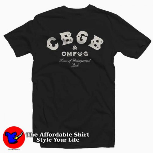 CBGB New York Rock Club 500x500 CBGB New York Rock Club T Shirt For Men Or Women