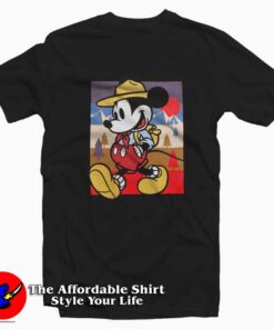 Mickey Mouse Park Ranger Tie Dye T-Shirt
