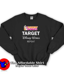 Dunkin Donuts Target Disney World Repeat Sweatshirt
