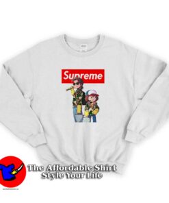 Dustin And Steve Stranger Things Supreme Sweatshirt