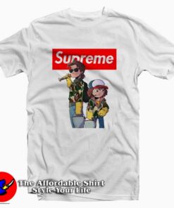 Dustin And Steve Stranger Things Supreme T-Shirt