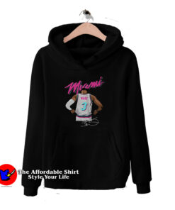 Dwyane Wade Miami Heat Basketball Hoodie