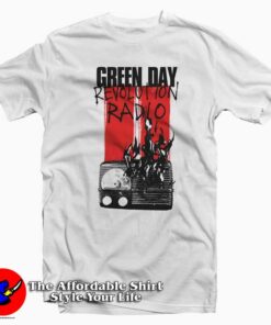 Green Day Radio Combustion T Shirt