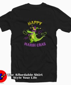 Happy Mardi Gras Saurus New Orleans T-Shirt
