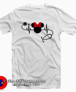 Heart Beat Disney Minnie Mouse T-Shirt