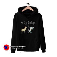 Horse And Unicorn For Kage Efter Kage Hoodie
