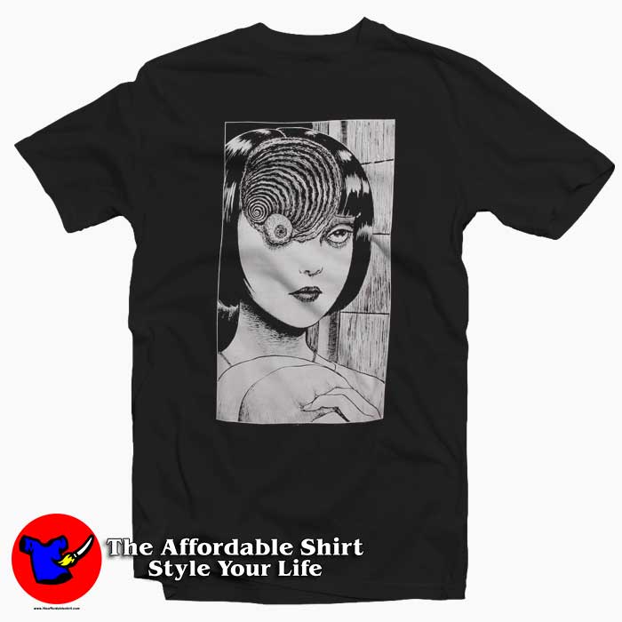 Junji Ito Uzumaki Spiral Eye 510x510 image Junji Ito Uzumaki Spiral Eye 510x510 Junji Ito Uzumaki Spiral Eye T Shirt Cheap