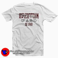 Led Zeppelin Symbols Est 68 T Shirt