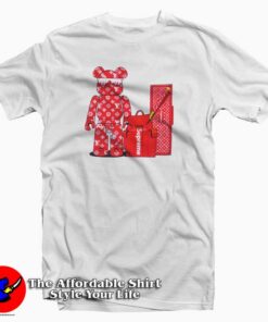 Louis Vuitton Supreme Cartoon Bear T-Shirt