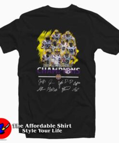 Lsu Tigers Alternate Champions Football T-Shirt