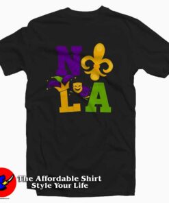 Mardi Gras Happy NOLA T-Shirt