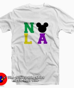 NOLA Mardi Gras Mickey T-Shirt