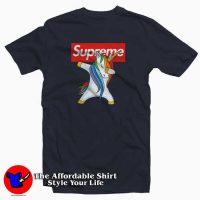 Rainbow Dabbing Unicorn Supreme T-Shirt