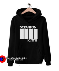 SCRANTONICITY II Black Flag Funny Hoodie Cheap