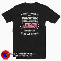 School Bus Driver Valentine’s Day T-Shirt