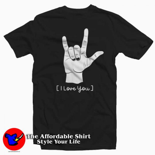 Sign Language I Love You 500x500 Sign Language I Love You T Shirt Gift Valentine's Day
