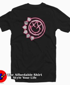 Blink 182 Six Arrow Smiley T Shirt