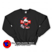 Old Disney Mickey Mouse Style Supreme Sweatshirt
