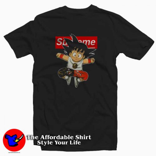 Son Goku Dragon Ball Supreme T Shirt 500x500 Son Goku Dragon Ball Supreme T Shirt Supreme Collection