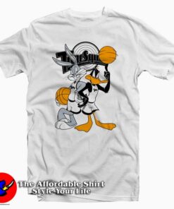 Space Jam Bugs And Daffy T Shirt