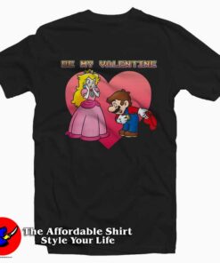 Super Mario Be My Valentine T Shirt