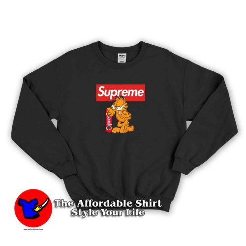 Supreme Garfield Skateboard And Smoke 1 500x500 Supreme Garfield Skateboard And Smoke Sweatshirt Supreme Collection