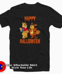 Tigger And Pooh Happy Halloween T-Shirt
